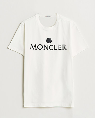 Herr | Moncler | Moncler | Lettering T-Shirt White
