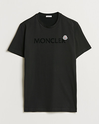 Herr |  | Moncler | Lettering Logo T-Shirt Black