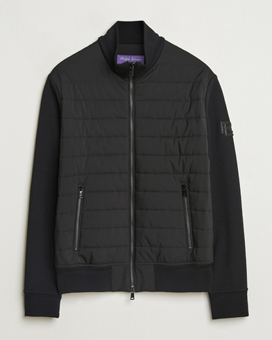 Ralph Lauren Purple Label Hybrid Jacket Black – Svart