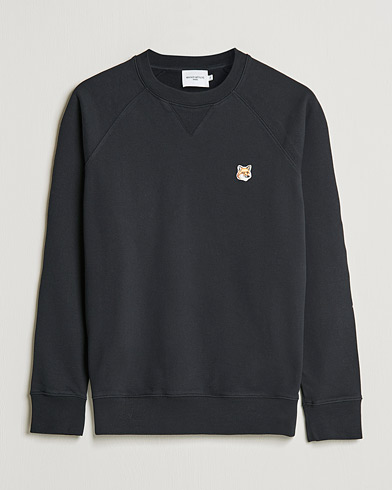 Herr | Sweatshirts | Maison Kitsuné | Fox Head Sweatshirt Black