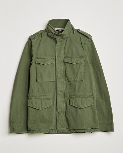 Herr | Field jackets | Aspesi | Minifield Cotton Jacket Sage