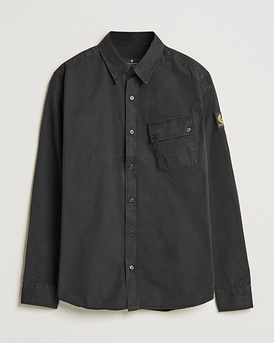 Herr | Casualskjortor | Belstaff | Pitch Cotton Pocket Shirt Black