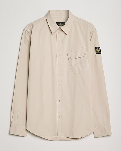 Herr | Skjortor | Belstaff | Pitch Cotton Pocket Shirt Fawn