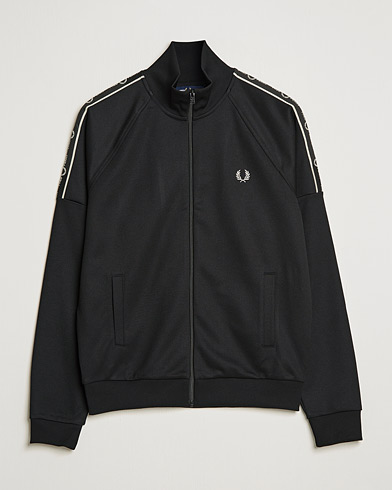 Herr |  | Fred Perry | Tapped Sleeve Track Jacket Black