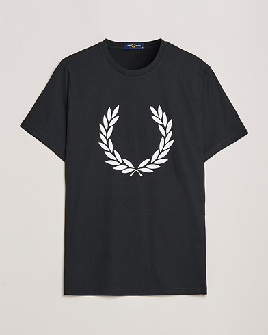 Herr |  | Fred Perry | Laurel Wreath T-Shirt Black