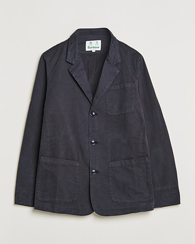 Herr | An overshirt occasion | Barbour White Label | Baker Cotton Overshirt City Navy