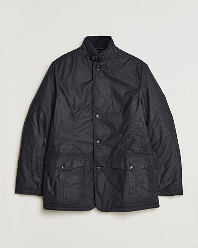 Herr | Barbour | Barbour Lifestyle | Winter Lutz Waxed Jacket Navy