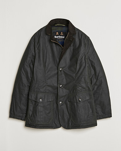 Herr | Barbour | Barbour Lifestyle | Winter Lutz Waxed Jacket Sage