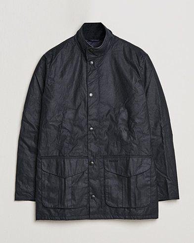 Herr | The Classics of Tomorrow | Barbour Lifestyle | Hereford Wax Jacket Navy