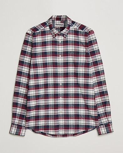 Herr | Best of British | Barbour Lifestyle | Stonewell Flannel Check Shirt Port Red