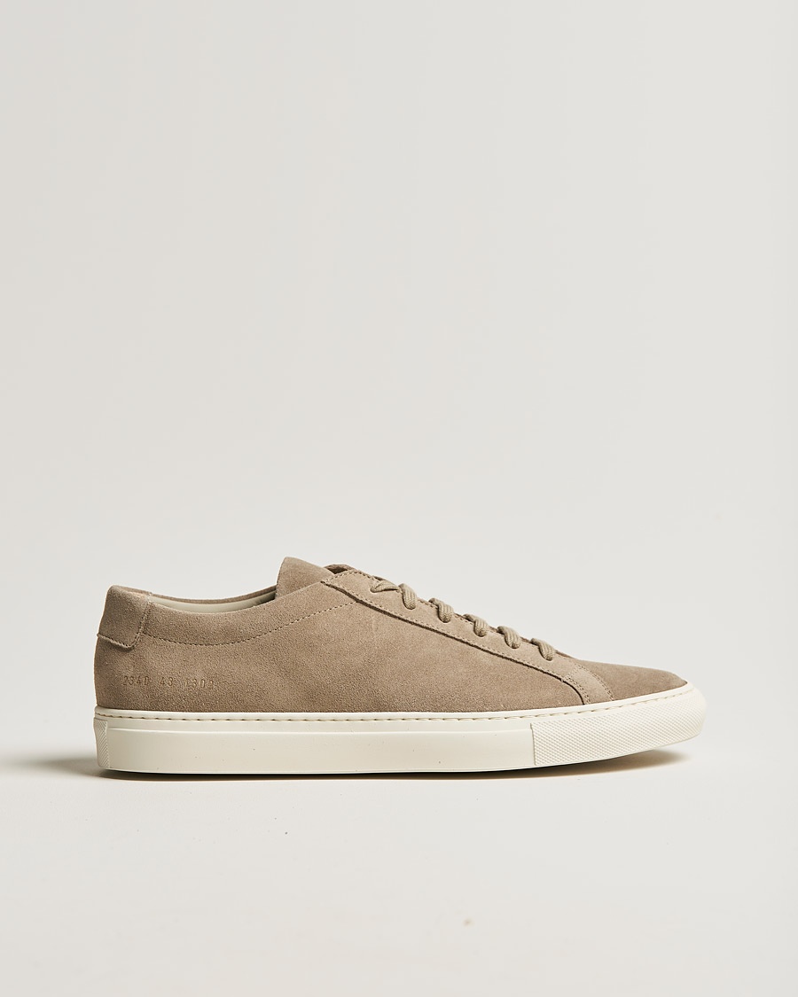 Herr | | Common Projects | Original Achilles Suede Sneaker Tan