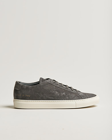 Herr | Common Projects | Common Projects | Original Achilles Suede Sneaker Charcoal