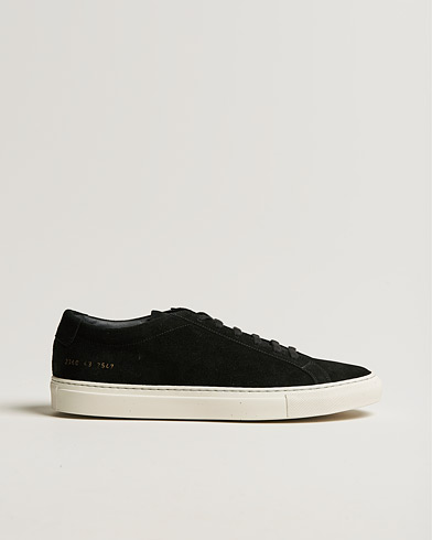 Herr | Common Projects | Common Projects | Original Achilles Suede Sneaker Black