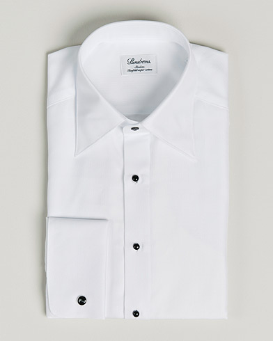 Herr | Smokingskjortor | Stenströms | Slimline Tuxedo Shirt White
