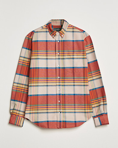 Herr | Flanellskjortor | Gitman Vintage | Button Down Sunrise Flannel Shirt Sunrise