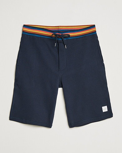 Herr | Shorts | Paul Smith | Birght Stripe Sweat Shorts Navy