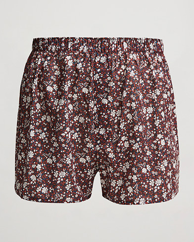 Herr | Boxershorts | Sunspel | Liberty Printed Cotton Boxer Shorts Red