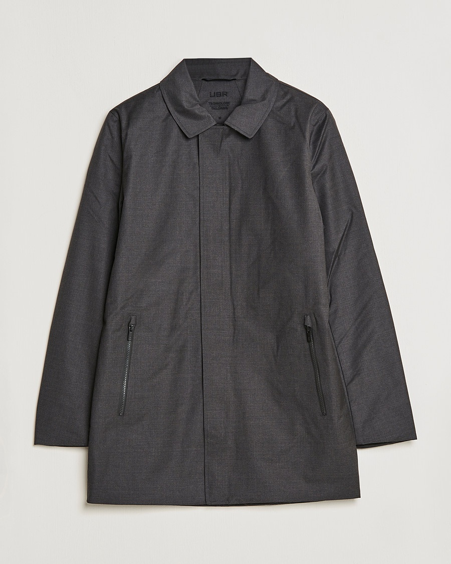 Herr | UBR | UBR | Regulator Coat Savile Grey Wool