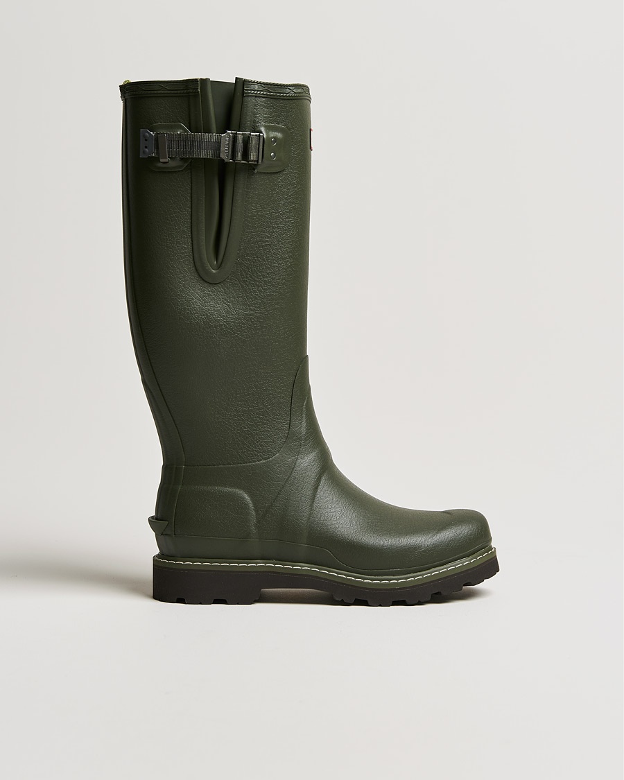 Herr | | Hunter Boots | Balmoral Commando Sole Boot Dark Olive