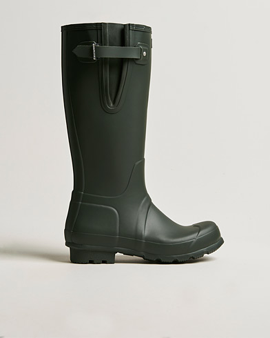 Herr | Galoscher | Hunter Boots | Original Tall Side Adjustable Boot Dark Olive