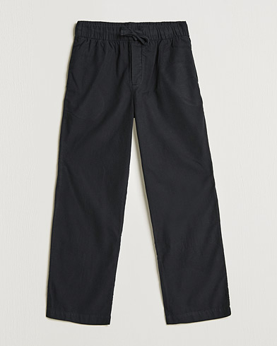Herr | Loungewear | Tekla | Flannel Pyjama Pants Lucid Black