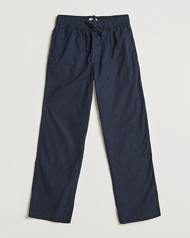 Herr | Loungewear | Tekla | Flannel Pyjama Pants Midnight Blue
