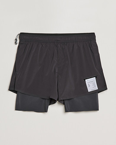Herr | Shorts | Satisfy | TechSilk Shorts Black