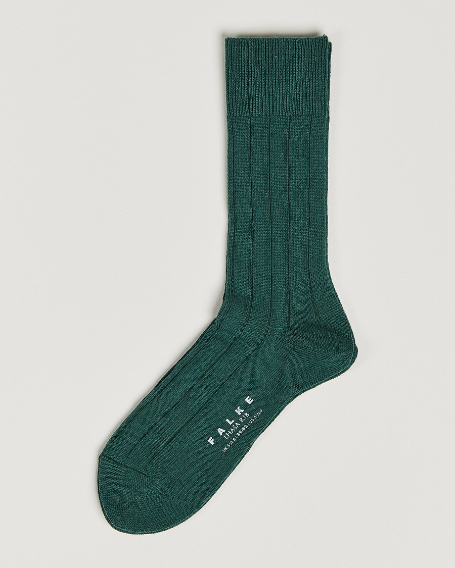 Falke Lhasa Cashmere Hunter Green – Grön