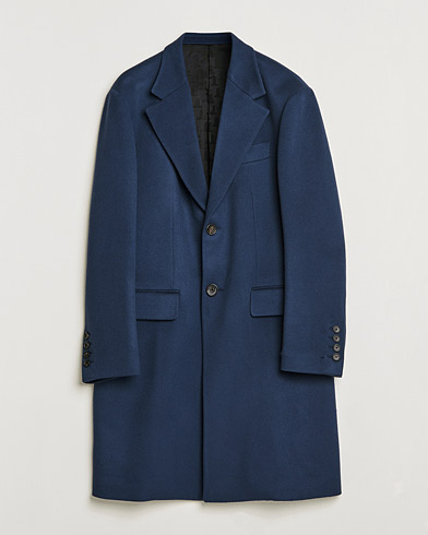 Herr | Jackor | Lanvin | Classic Wool Coat Midnight Blue