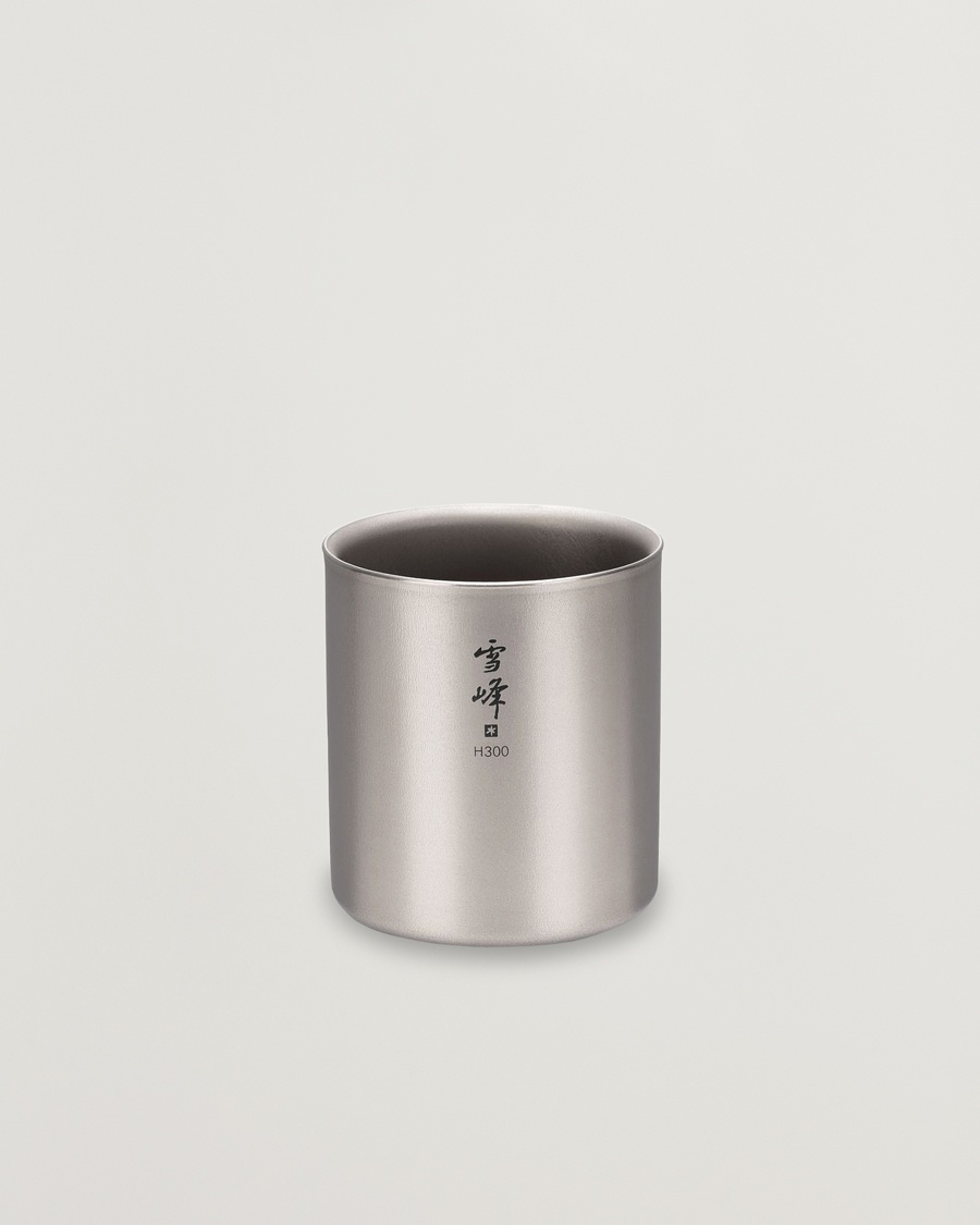 Snow Peak Double Wall Stacking Mug 300 Titanium