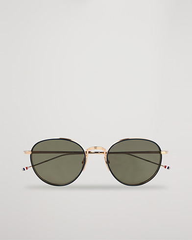 Herr | Thom Browne | Thom Browne | TB-S119 Sunglasses Navy/White Gold