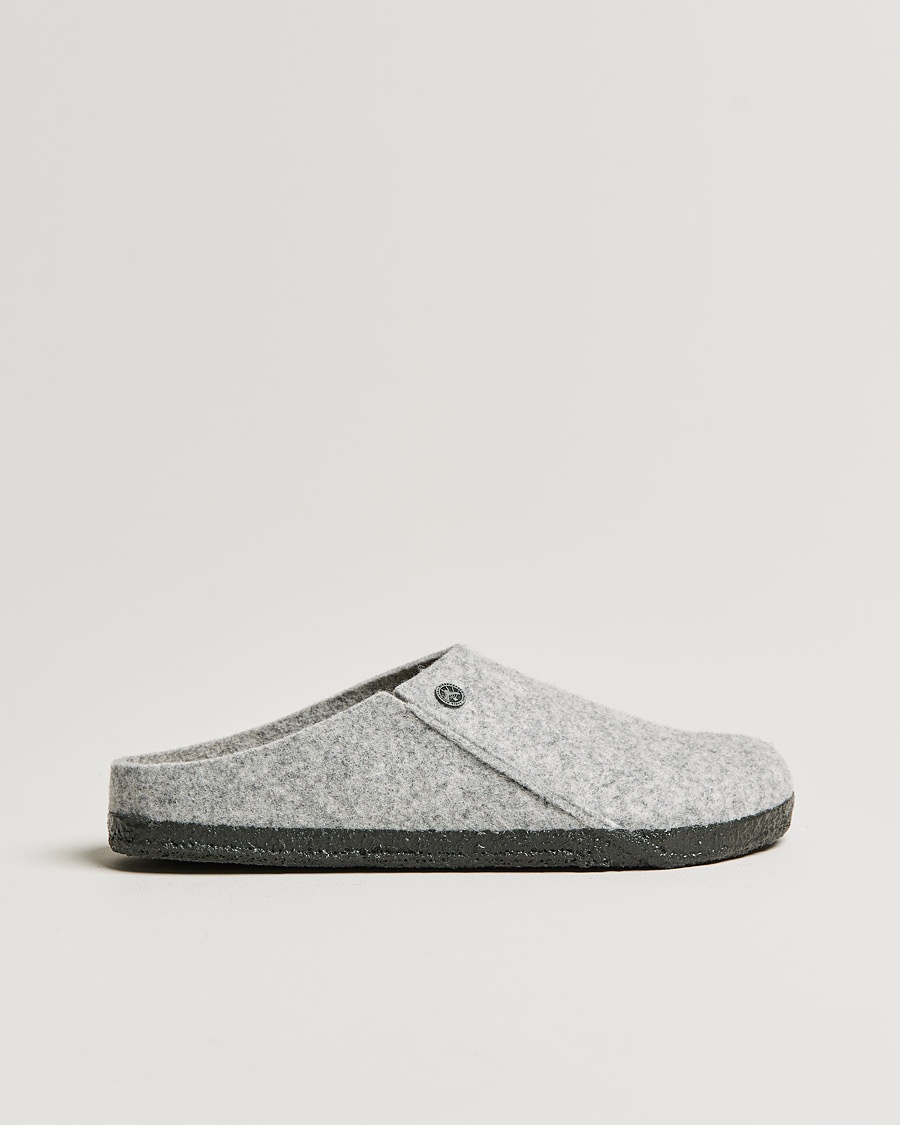 BIRKENSTOCK Zermatt Wool Felt Light Grey – Grå