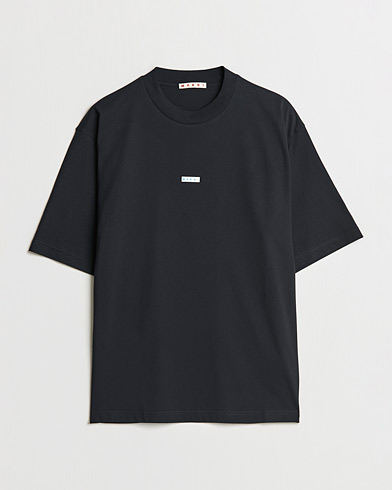 Herr | Marni | Marni | Logo Applied T-Shirt Black