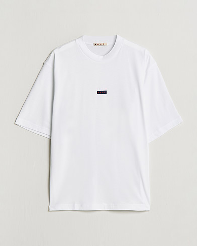 Herr | Marni | Marni | Logo Applied T-Shirt White