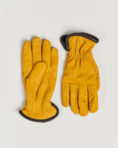 Herr | Handskar | Filson | Original Lined Goatskin Gloves Tan