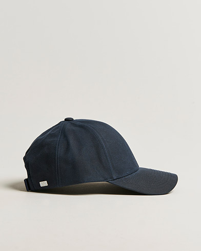 Herr | New Nordics | Varsity Headwear | Oilskin Baseball Cap Navy