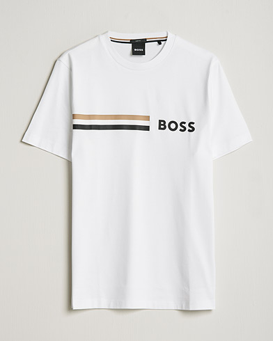 Herr | Kortärmade t-shirts | BOSS | Tessler Logo Crew Neck Tee White
