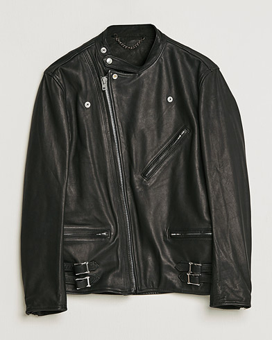 Herr | Skinnjackor | Beams F | Riders Leather Jacket Black