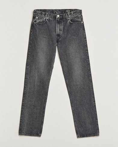 Herr | Straight leg | orSlow | Tapered Fit 107 Jeans Black Stone Wash