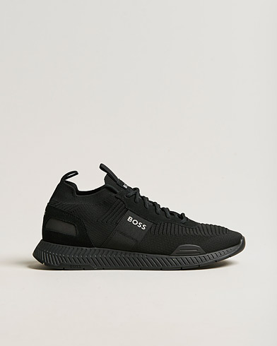 Herr |  | BOSS | Titanium Running Sneaker Black
