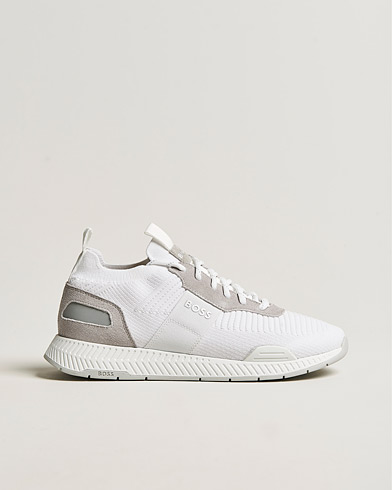 Herr |  | BOSS | Titanium Running Sneaker White