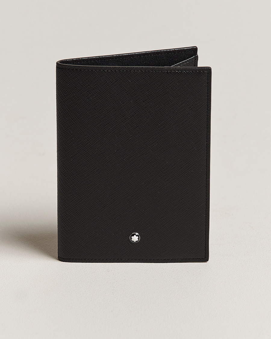 Montblanc Sartorial Card Passport Holder Black – Svart