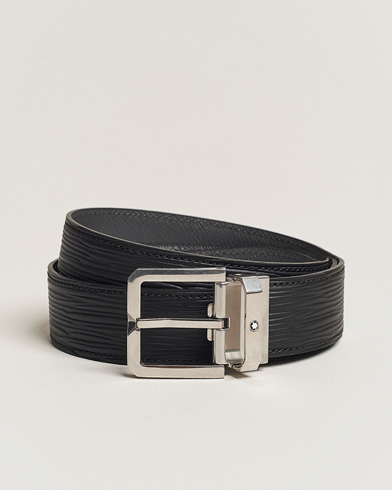 Herr | Släta bälten | Montblanc | 35mm Leather Belt Black