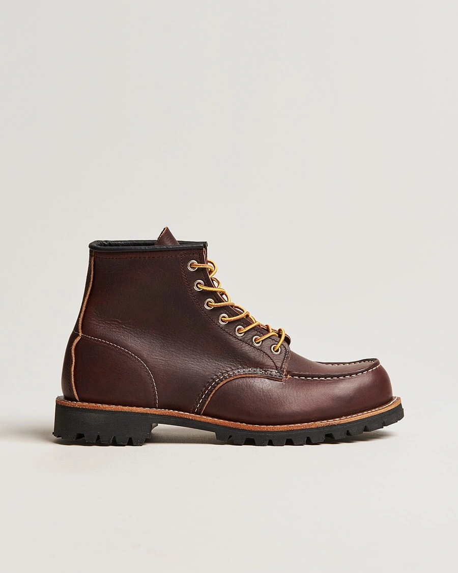 Herr | Snörkängor | Red Wing Shoes | Roughneck Boot Briar Oil Slick Leather
