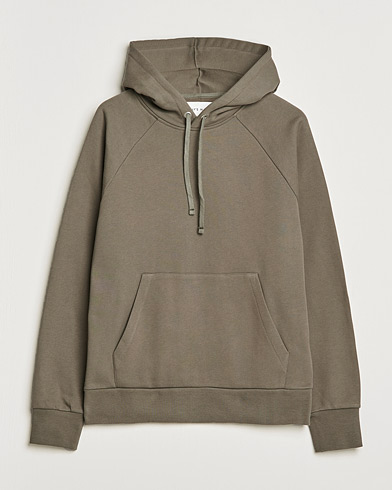 Herr | Huvtröjor | A Day's March | Lafayette Organic Cotton Hoodie Army
