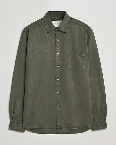 Herr | Casualskjortor | A Day's March | Daintree Tencel Shirt Olive
