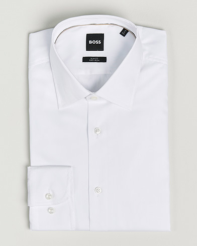 Herr | Businesskjortor | BOSS BLACK | Hank Slim Fit Shirt White