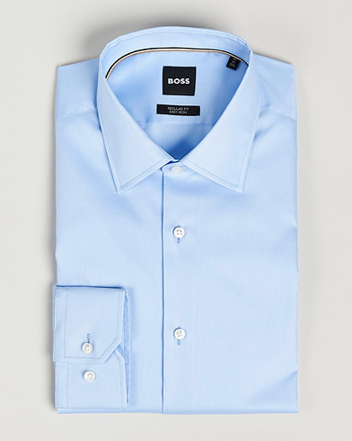 Herr | Businesskjortor | BOSS BLACK | Joe Regular Fit Shirt Light Blue