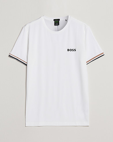 Herr |  | BOSS Athleisure | Performance MB Crew Neck T-Shirt White