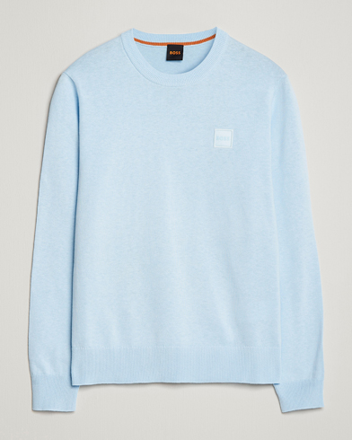 Herr |  | BOSS Casual | Kanovano Knitted Sweater Open Blue